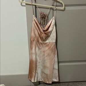 Retrofete Silk Mini Dress